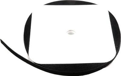 Zdjęcie produktu dla EFB Elektronik 81150.25, Rzep do kabli, Poliamidowy, Czarny, 25000 mm, 20 mm, 1 szt.