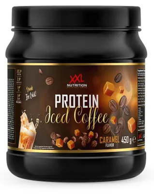 Productafbeelding van XXL Nutrition Protein Iced Coffee Caramel (450 gr)