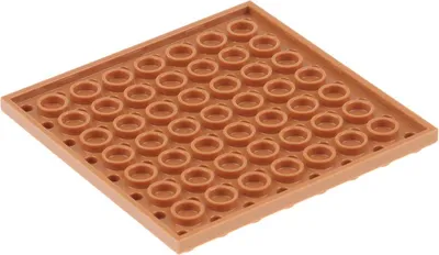 Produktbild von 1x Lego Bau Platte 8x8 hell nougat Grundplatte Basic 75980 6133486 42534 41539