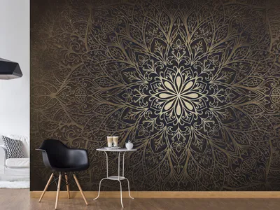 Produktbild von murando - Fototapete Mandala 400x280 cm Tapeten Wandtapete XXL Ornament Abstrakt f-A-0491-a-b