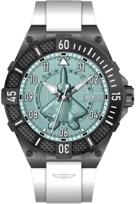 Zdjęcie produktu dla Invicta Aviator 50645 Zegarek Męski - Mechanizm Kwarcowy - Stal Nierdzewna z Niebieską Tarcza - 50 mm