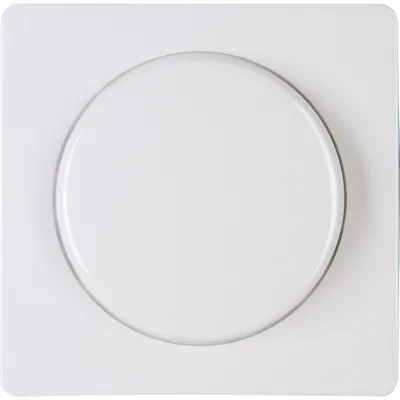 Produktbild von Kopp 333702185, Dimmer, Extern, Drehregler, Weiß, Kunststoff, Thermoplast, IP20