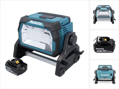 Produktbild von Makita DML 809 F1 Akku LED Baustrahler 18 V 10000 lm + 1x Akku 3,0 Ah - ohne Ladegerät