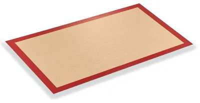 Produktbild von 6x Backmatte für Backbleche, 59 x 39 cm, fiberglasverstärkt, Silikon