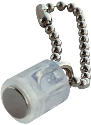 Produktbild von Magnet Power Zylinder + Kette 14x25mm VE=40 Stück kristall