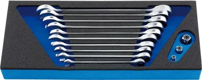 Produktbild von M 50829-9 Knarrenringmaulschlüsselsatz, 13-tlg.