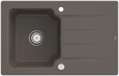 Produktbild von Villeroy & Boch Keramikspüle 334002TR, Architectura 45 Einbauspüle