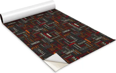 Immagine prodotto di Pellicola autoadesiva per mobili - pellicola decorativa - mobili da tavola - tagliabile su misura - tema barbecue - 100 x 50 cm