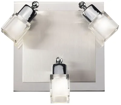 Zdjęcie produktu dla Lampa sufitowa i ścienna LED COB wykonana z chromu i szkła