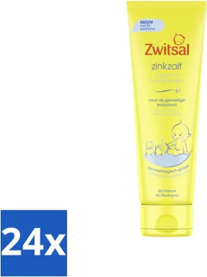 Produktbild von Zwitsal Zinksalbe 100 ml - Vorteilspack - 24 Stücke
