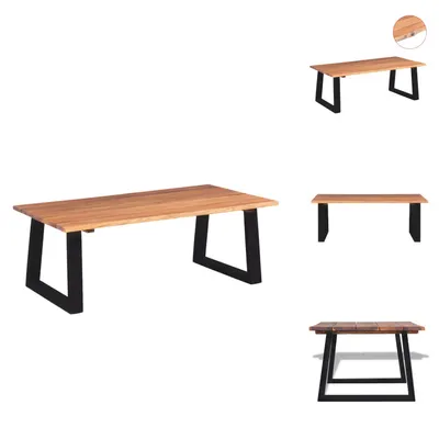 Produktbild von vidaXL Couchtisch Akazienholz Massiv 110 x 60 x 40 cm -  Couchtische