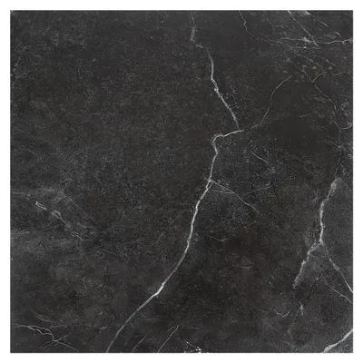 Produktbild von Eikuavons Vinyl Bodenfliesen 1 m² Selbstklebend Marmor Schwarz 11 Stück Marmor Nachbildung Fliesen Design Bodenbelag gefühlsecht