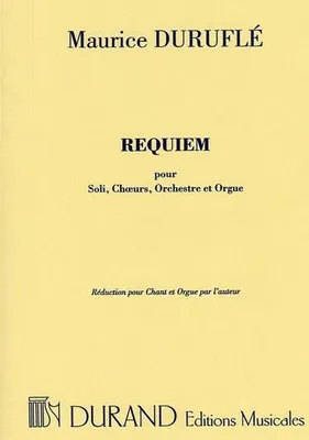 Image de Requiem op.9pour soli, choeurs, orchestre et orgue