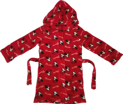 Produktbild von Minnie Mouse Kinder Mädchen Bademantel , Größe:98-110