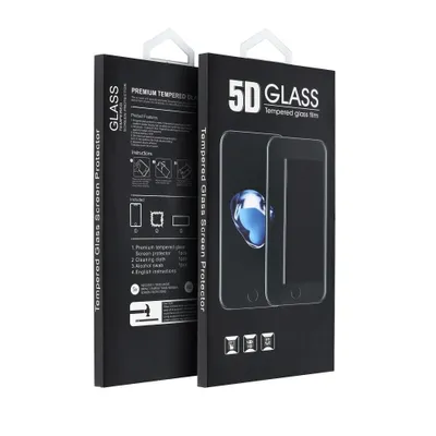 Produktbild von 5D Full Glue Tempered Glass - passend für iPhone 13 / 16e (SE 4 2025) (Privacy) schwarz