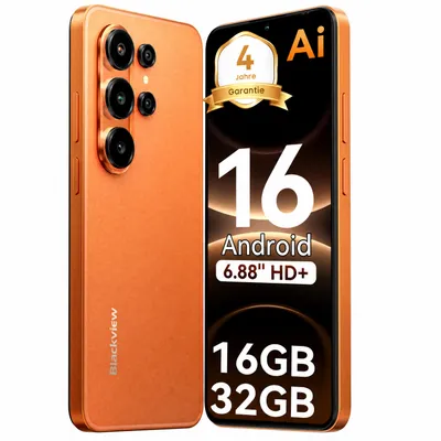 Zdjęcie produktu dla Smartfon Blackview Wave 10C bez umowy, Android 16, 6,88", 120 Hz, 1080p, dwie karty SIM, Face ID, 5000 mAh, Gemini AI, DokeOS 5.0, 1080p, 4G
