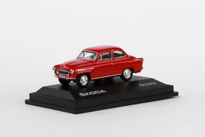Obrázek produktu pro Škoda Octavia (1963) Červená Tmavá ABREX 1:72