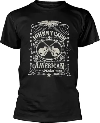 Produktbild von Johnny Cash American Rebel 1 Black XL T-Shirt