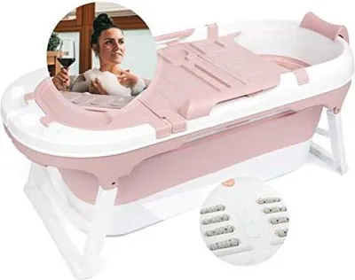 Produktbild von Sitzbadewanne – Bath Bucket – Bad Bucket – 136 cm – Rosa