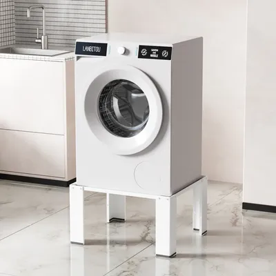 Produktbild von Aopunly Waschmaschinensockel, Waschmaschinen Untergestell für Trockner/Kühlschrank, Belastung: 100 kg