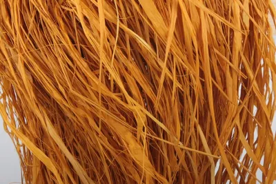 Produktbild von Dekoband Raffia Bast 500g gelb Raffiaband Schleifenband