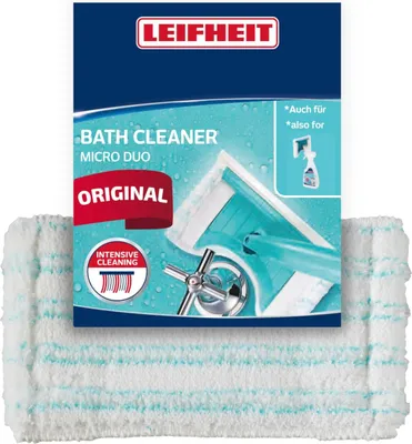 Produktbild von Leifheit Ersatzpad Bath Cleaner, 2-Faser-System Mikrofaserbezug