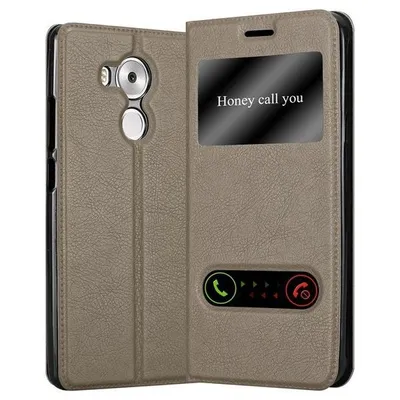 Zdjęcie produktu dla Etui ochronne Cadorabo na telefon Huawei MATE 8 w kolorze brązowym Book Case Cover Etui Etui
