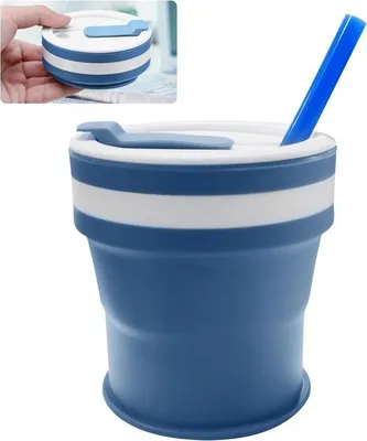 Immagine prodotto di Tazza da caffè - Tazza da viaggio - 350 ml - Blu