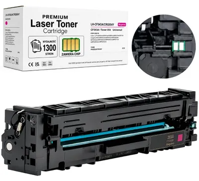 Zdjęcie produktu dla Toner Zamienny do HP 203A CF543A Magenta z Chipem M254dw M281fdn M280nw