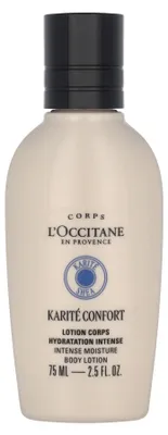 Produktbild von L'Occitane Shea Intense Moisture Body Lotion, Lotion (Stoff), Frauen, Feuchtigkeitsspendend, Jeder Hauttyp, 75 ml, Flasche