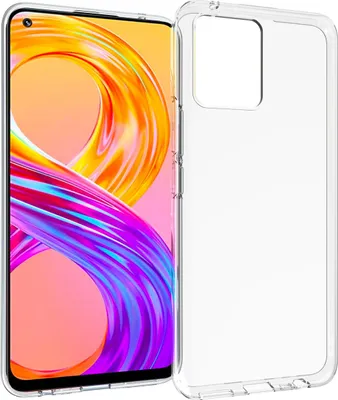 Image de Accezz Couverture arrière transparente pour le Realme 8 (Pro) - Transparent