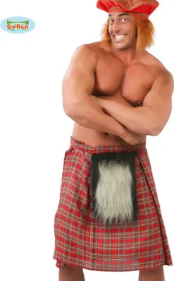 Produktbild von Schottenrock Kilt mit Tasche für Herren