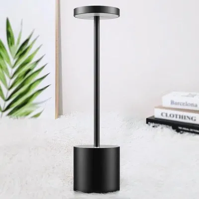Productafbeelding van Moderne Draadloze Oplaadbare LED Tafellamp met 5000mAh en Dimbare Kleurmodi