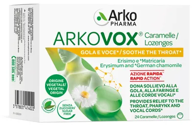 Immagine prodotto di Arkovox Menta/Eucalipto 24 Caramelle