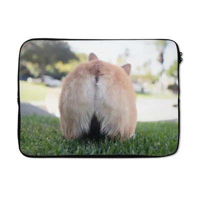 Obrázek produktu pro Pouzdro na notebook 13 palců Zadek corgiho Brašna na notebook