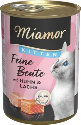 Produktbild von Miamor | Feine Beute | Kitten | Huhn & Lachs | 400g