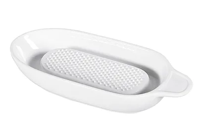 Obrázok produktu pre HIT Trading 24300921 Porcelánové strúhadlo, 20,5 x 9 cm, biele