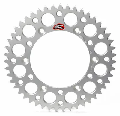 Produktbild von RENTHAL Rillen-Motorradritzel Z50 ultraleicht Silber 428 Teilung
