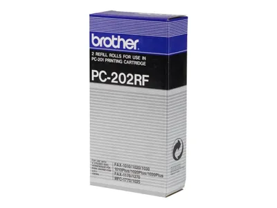 Produktbild von Brother - 2er-Pack - Schwarz - Druckpatrone - Nachfüllung - für Brother MFC-1770, MFC-1870, MFC-1970, IntelliFAX 1170, 1270, 1570, 1575