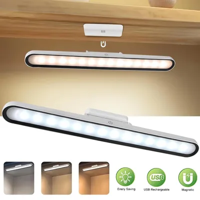 Produktbild von Unterbauleuchte Küche LED Schrankbeleuchtung Lichtleiste Küchenlicht Aufladbar