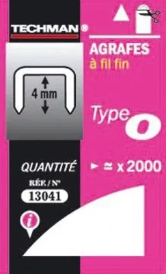Image de Agrafes 4 mm - type O