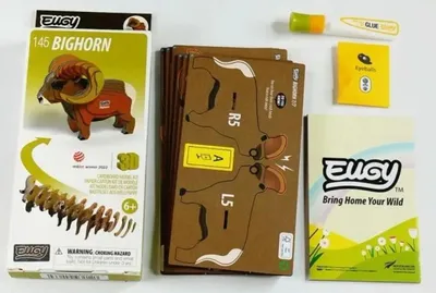 Produktbild von EUGY EUGY 3D Puzzel - Dikhoornschaap