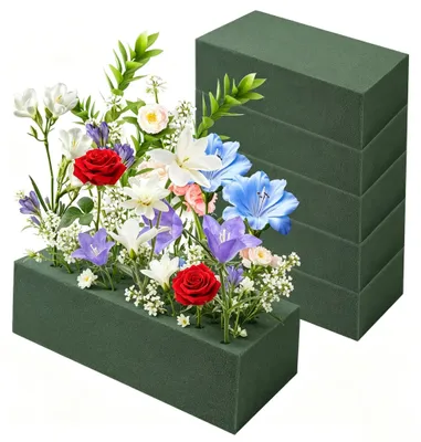 Productafbeelding van Bloemschuim Steekmassa 14 x 7,5 cm, Set van 6