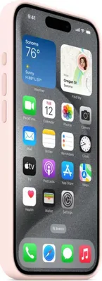 Produktbild von Apple MT1F3ZM/A, Cover, Apple, iPhone 15 Pro, 15,5 cm (6.1"), Pink