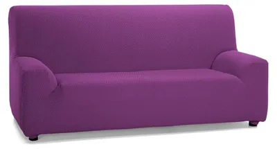 Productafbeelding van ECOMMERC3 Sofaovertrek voor een 3-zitsbank - Kleur: Kardinaalrood - antislip en zeer zacht