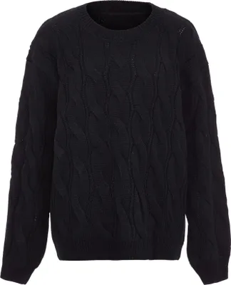 Zdjęcie produktu dla Sweter damski aleva – czarny, XL/XXL