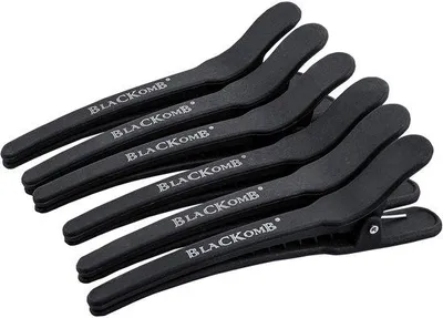 Produktbild von Schwarze Haarspeldjes 5cm Metall für Mädchen