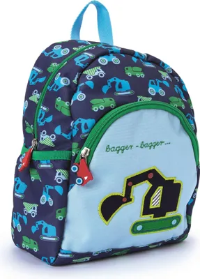 Produktbild von Kinder Rucksack Die Spiegelburg BAGGER für Kinder ab 2 Jahren; mit Brustgurt