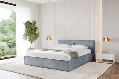 Produktbild von ALTDECOR Polsterbett mit Bettkasten -  EMMI-v1 - 160x200  Grau Casablanca - Bett mit Matratze H3/H4, Kopfteil, Boxbett, Doppelbett mit Stauraum