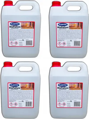 Produktbild von 4x5L Biobrennstoff / -Ethanol für Biokamine 20L Effiziente Wärmequelle Rauchfrei